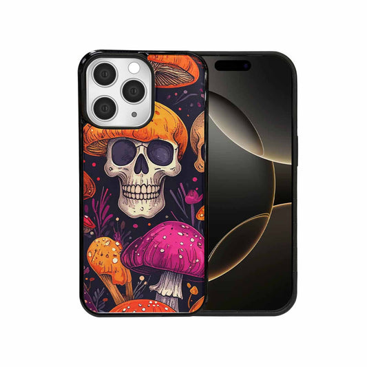 iPhone 15 Pro Max Case — Mushroom Skulls Custom, Original Design Phone Case