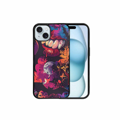 iPhone 15 Plus Case — Vampire Fangs Bats Vampire Fangs And, Custom Printed Phone Case
