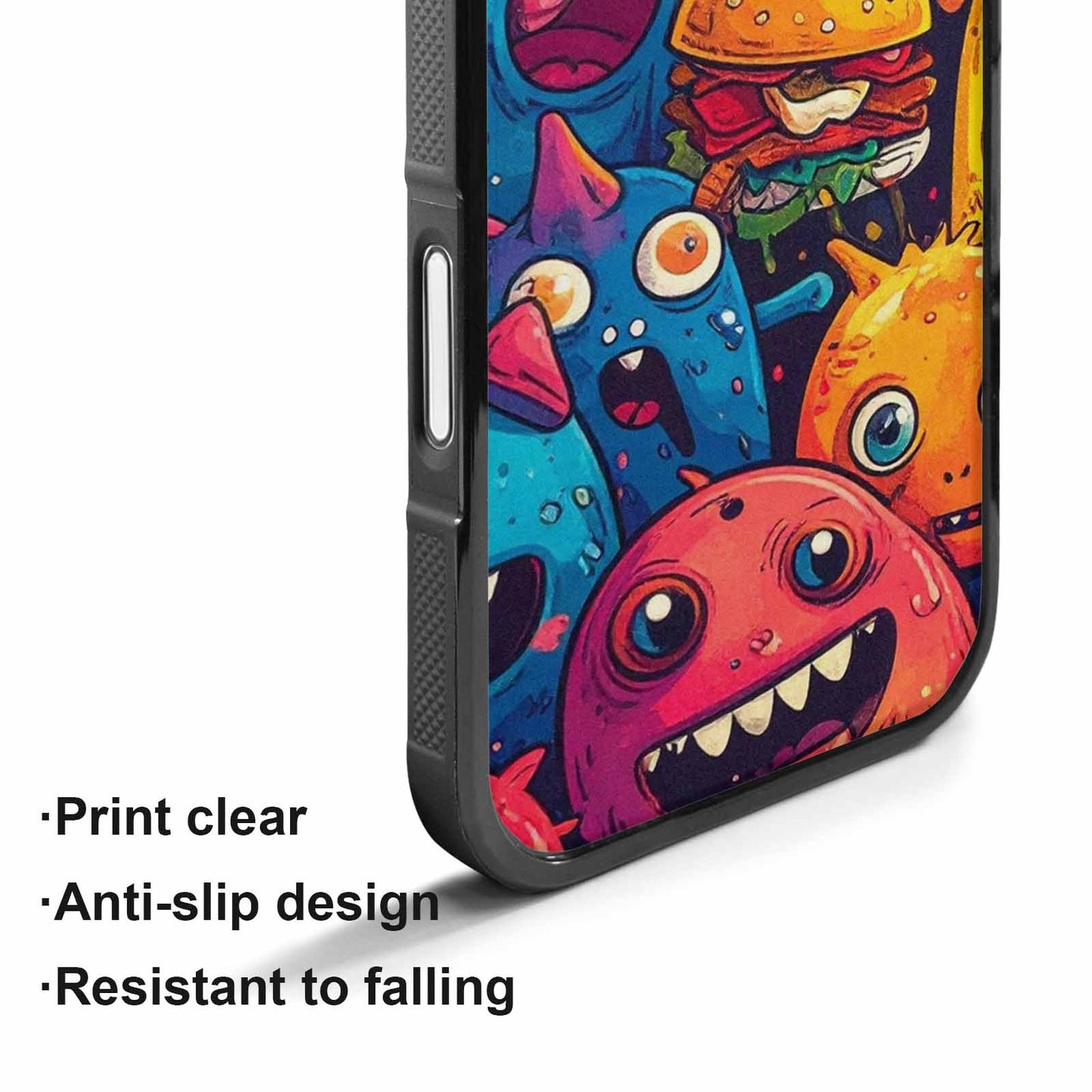 iPhone 17 Case — Small Cartoon Monster Character Cartoon Cute, Custom Designed Case Cover