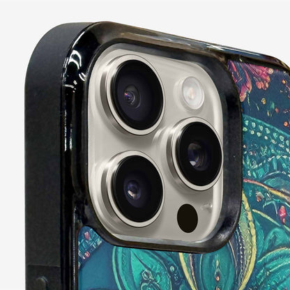 iPhone 16 Pro Max Case — Paisley Mandala, Custom Made Phone Cover