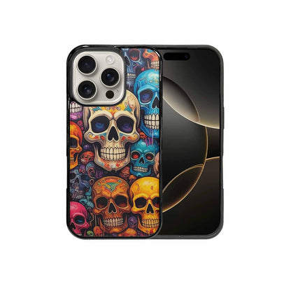 iPhone 16 Pro Case — Skulls General Skulls Pattern, Custom Made Phone Cover