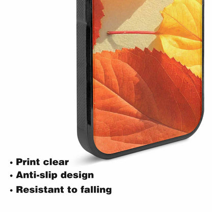 iPhone 15 Plus Case — Autumn Leaves, Custom Phone Case
