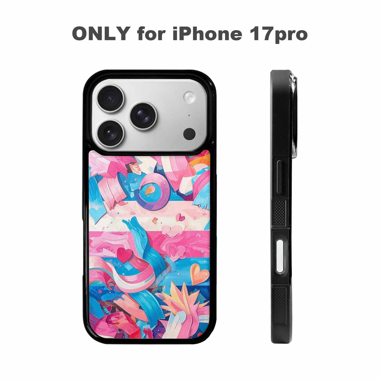 iPhone 17 Pro Case — Transgender Pride Flag Trans Pride Original, Custom Made Phone Cover