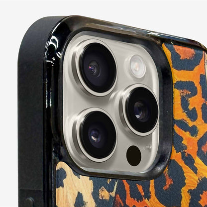 iPhone 16 Pro Case — Full Color Vibrant Animal Print Animal, Custom Designed Case Cover