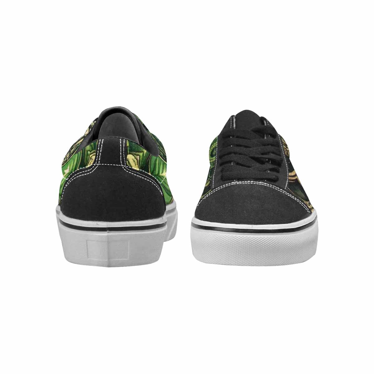 MEN'S Mandala Canvas Lace-Up Dark Academia Custom Sneakers
