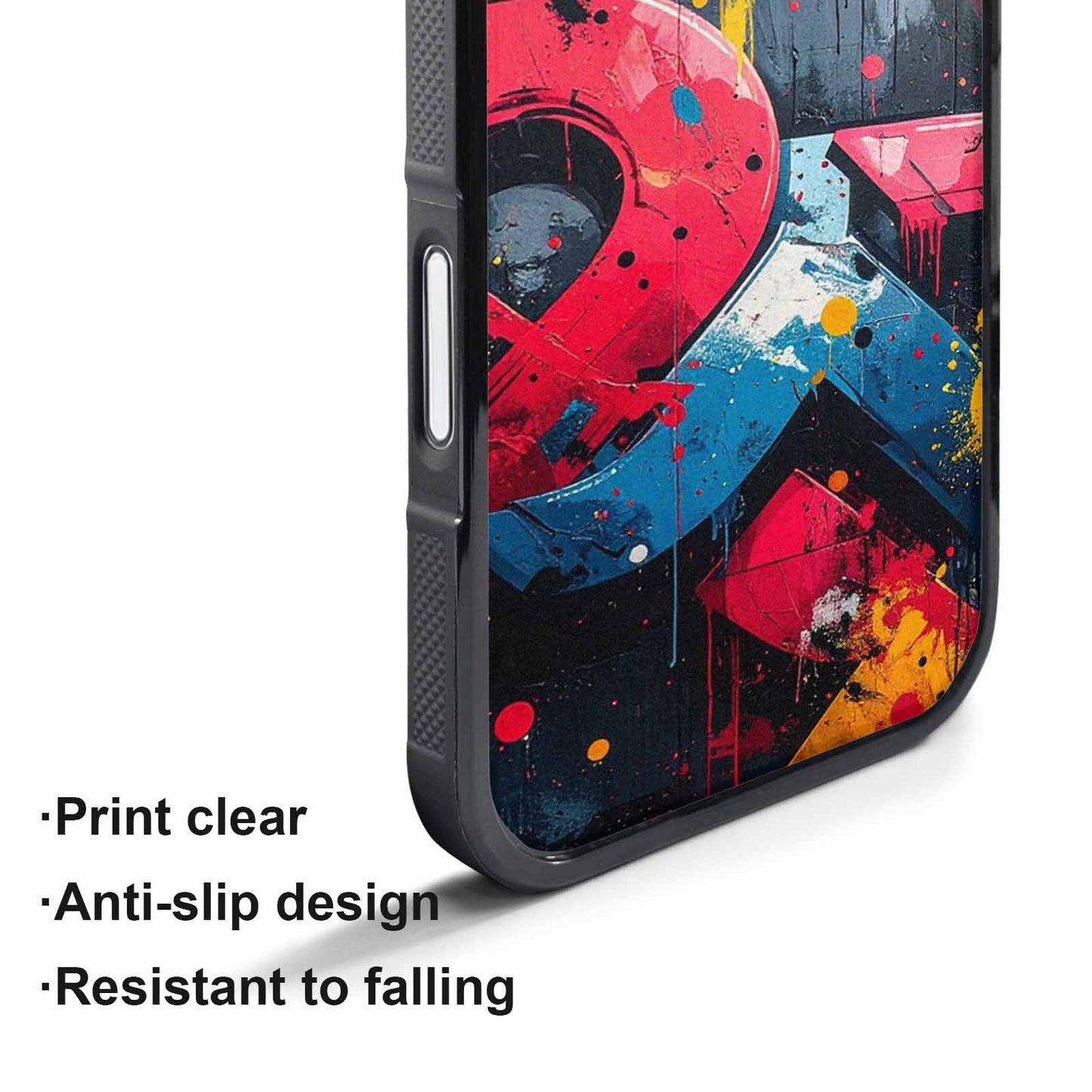 iPhone 17 Pro Max Case — Seamless Repeating Pattern Of Camo, Custom Printed Phone Case