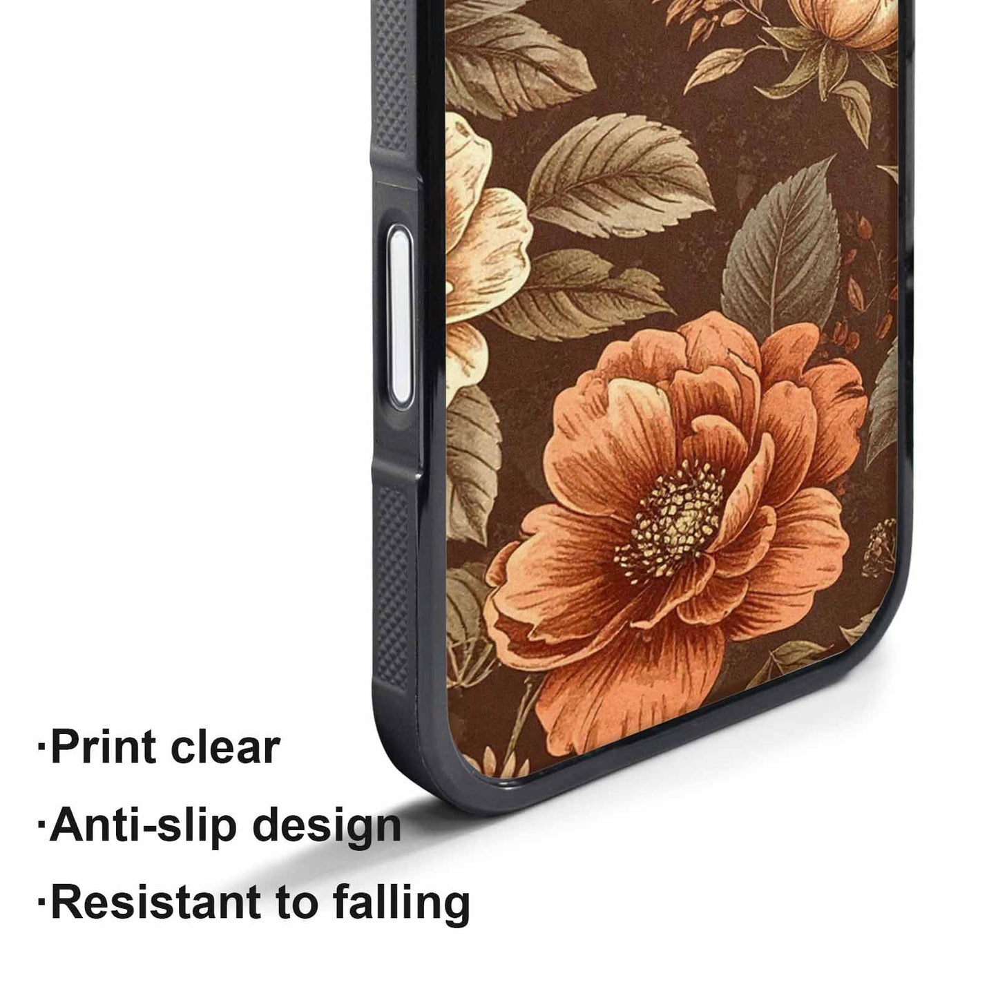 iPhone 17 Air Case — Vintage Botanical Art Pattern Floral, Personalized Phone Case