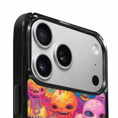 iPhone 17 Pro Max Case — Aliens Tie Dyemelting Aliens Tie Dye, Custom Printed Phone Case