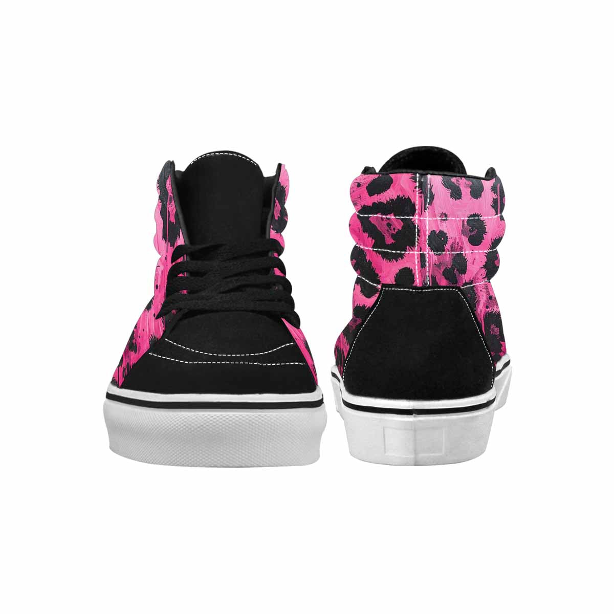 MEN'S Animal Print High Top Canvas Cottagecore Sneakers