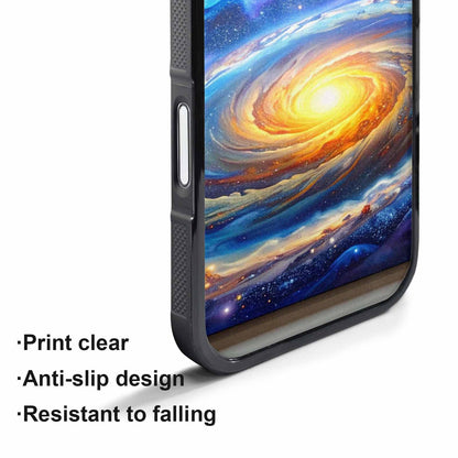 iPhone 17 Air Case — Galaxy Cosmic Print Galaxy Space, Unique Phone Case Design