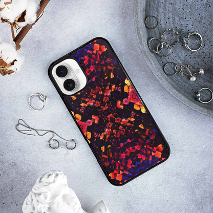 iPhone 16 Plus Case — Dark Snake Print, Unique Phone Case Design
