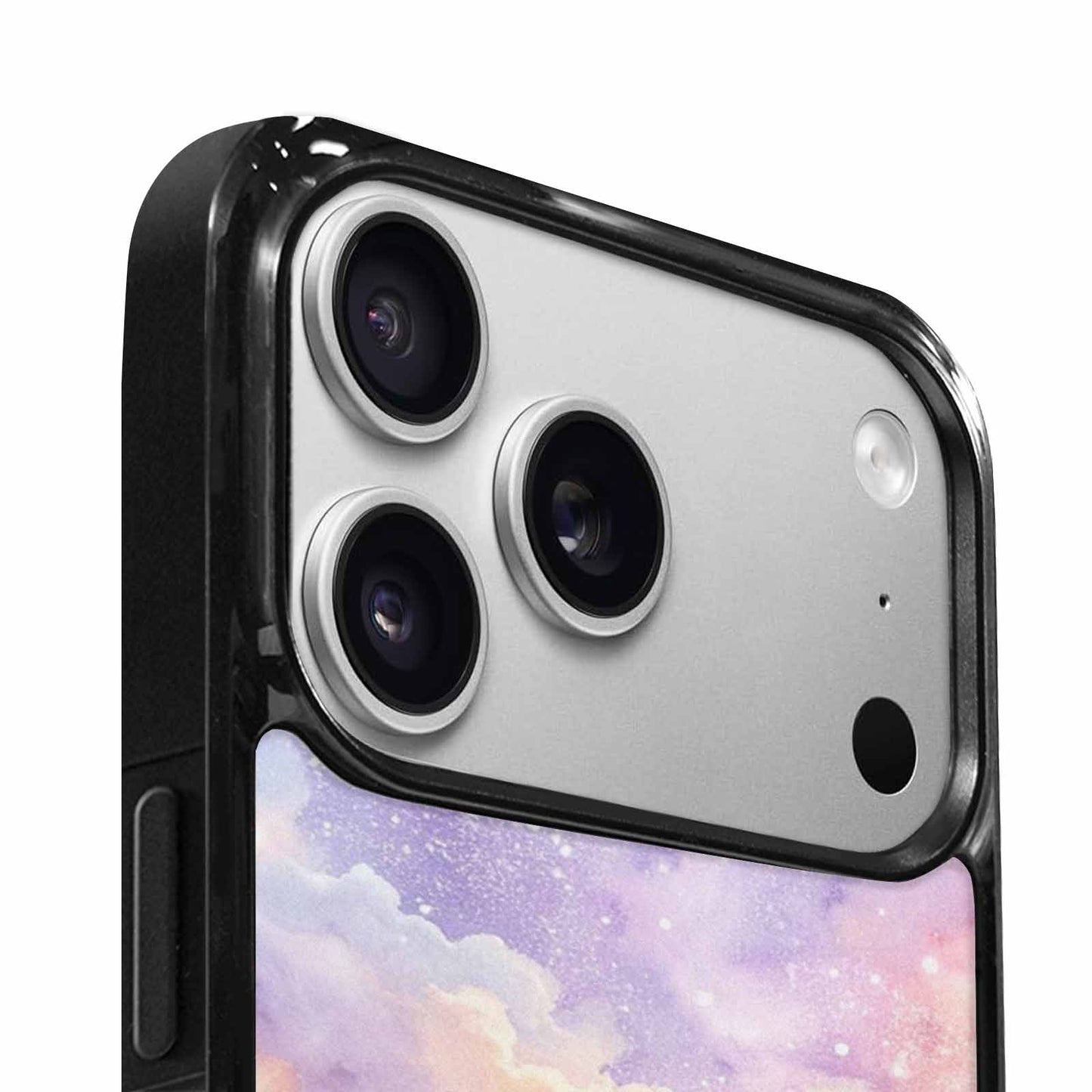 iPhone 17 Pro Case — Galaxy Texture In Soft Pastel Galaxy, Custom Printed Phone Case