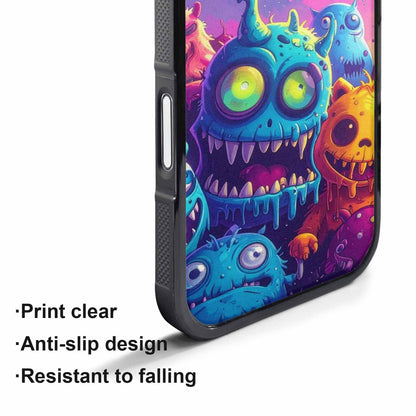 iPhone 17 Pro Max Case — Overlapping Endlessly No Empty Galaxy Space, Custom Made Phone Cover