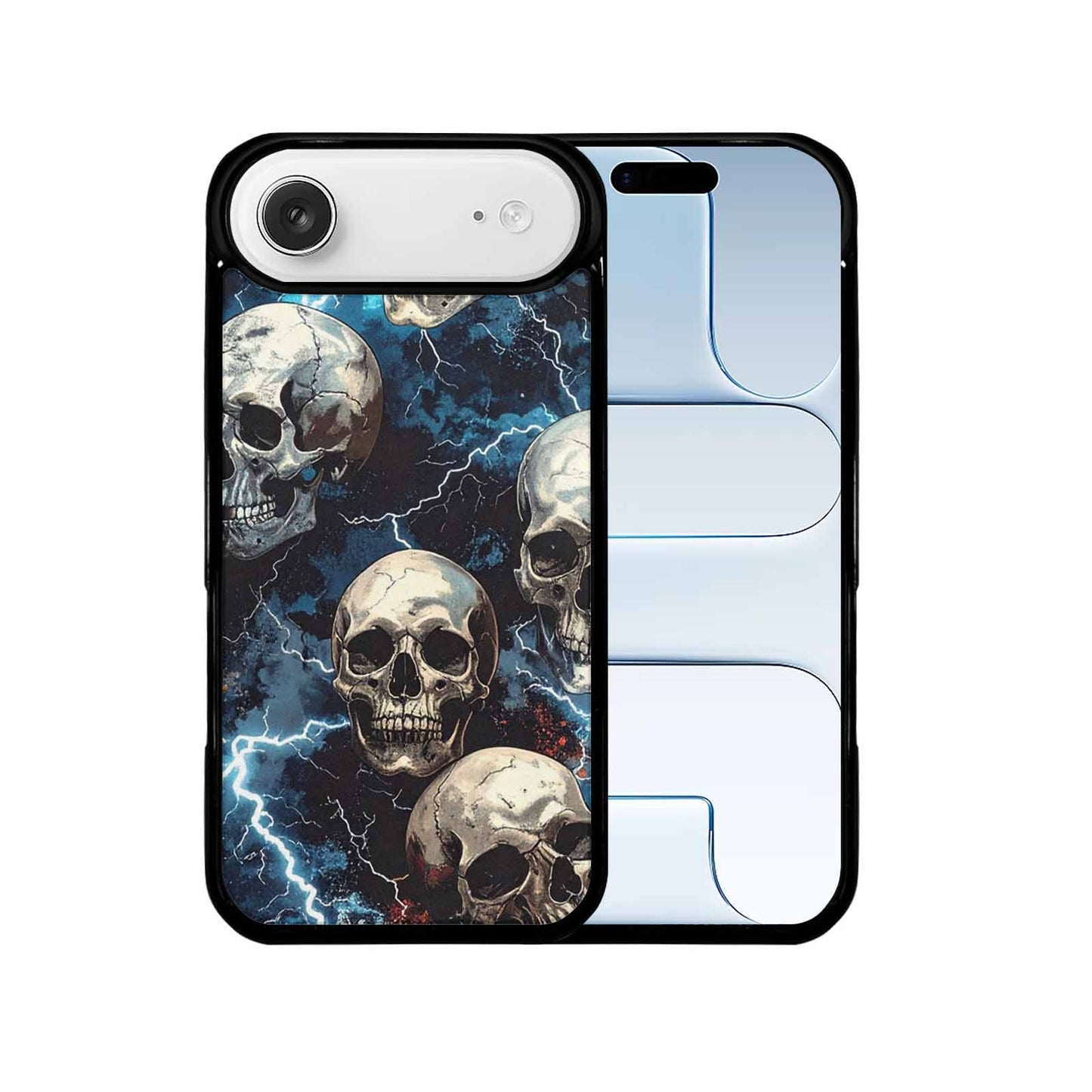 iPhone 17 Air Case — Skull Dark Art Gothic Print Gothic, Custom Phone Case