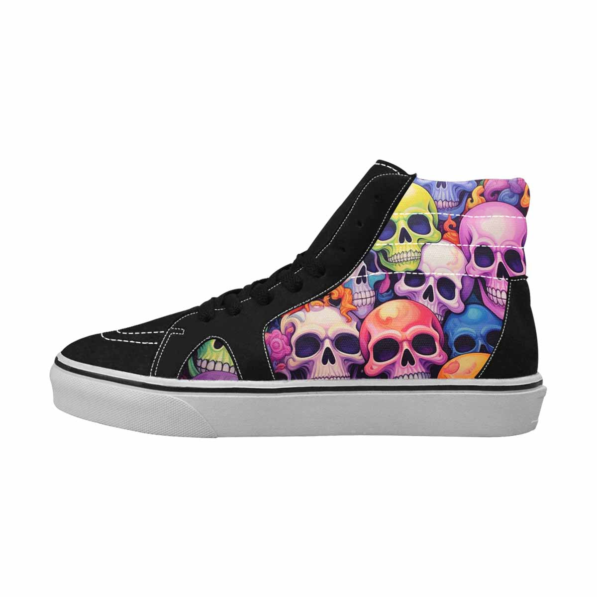 MEN'S Greyscale Candy Skull Playful 5 Ferion