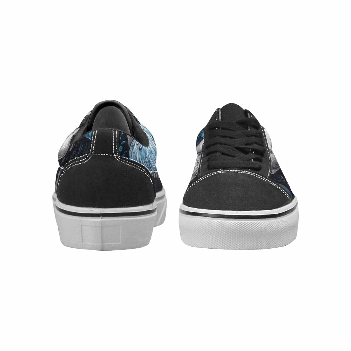WOMEN'S Mushrooms (general) Lace-Up Canvas Surreal Custom Shoes