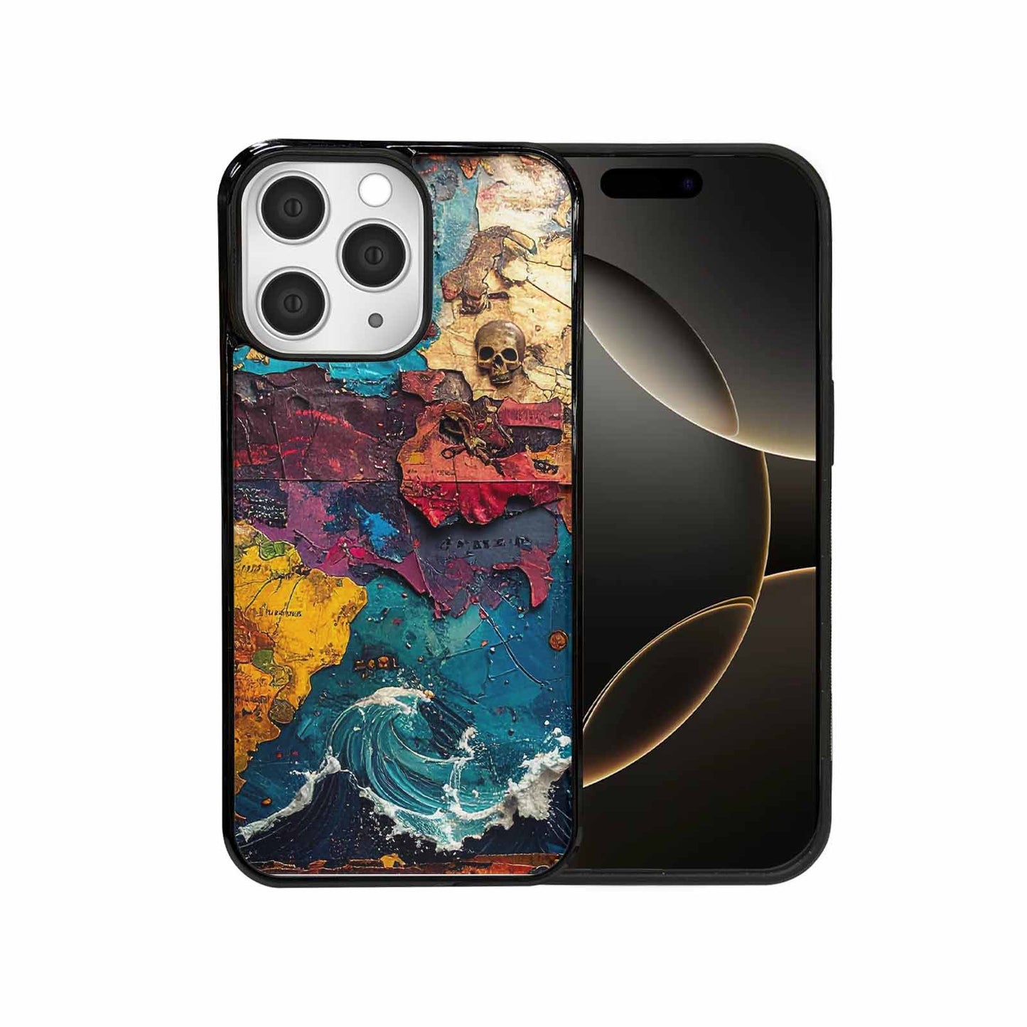 iPhone 15 Pro Max Case — Pirate Skull Flag Pirate Skull Flag, Original Design Phone Case