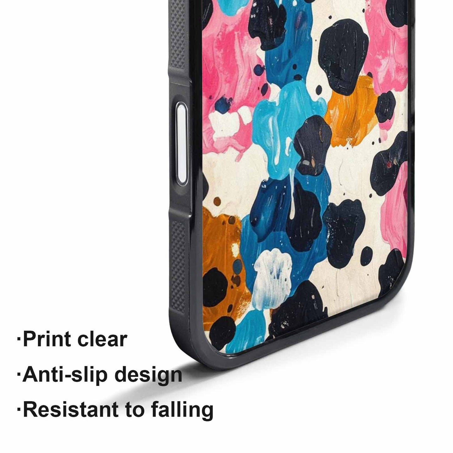 iPhone 17 Pro Case — Small Cow Animal Print Skin Animal, Custom Printed Phone Case