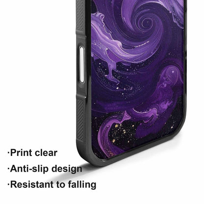 iPhone 17 Case — Seamless Repeating Pattern Of Galaxy Space, Custom Phone Case