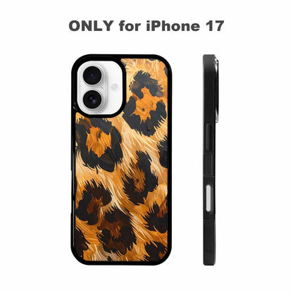 iPhone 17 Case — Leopard Soft Airbrush Gradient Animal Print, Custom Print Case Cover