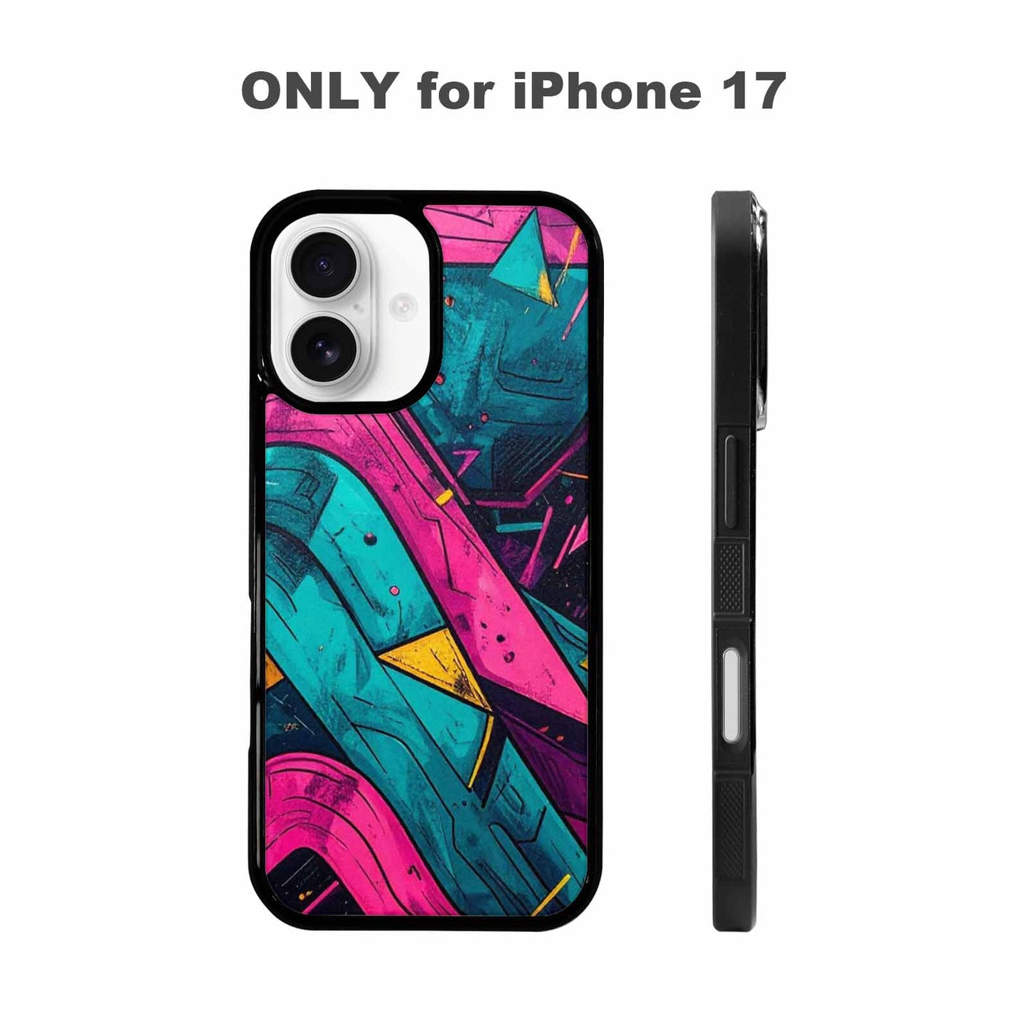 iPhone 17 Case — Seamless Tileable Pattern Of Original Art, Original Design Phone Case