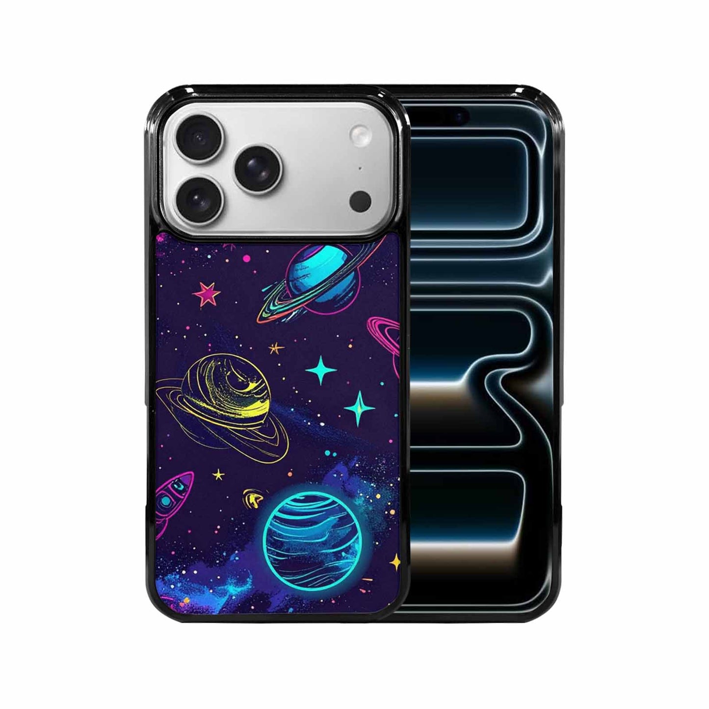 iPhone 17 Pro Max Case — Space Galaxy Astronaut Pattern, Galaxy Space, Custom Print Case Cover