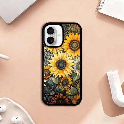 iPhone 17 Case — Blend Melt Them Together Floral, Custom Art Phone Cover