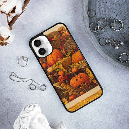 iPhone 16 Plus Case — Autumn Pumpkin Patch Autumn Pumpkin Patch, Custom Phone Case