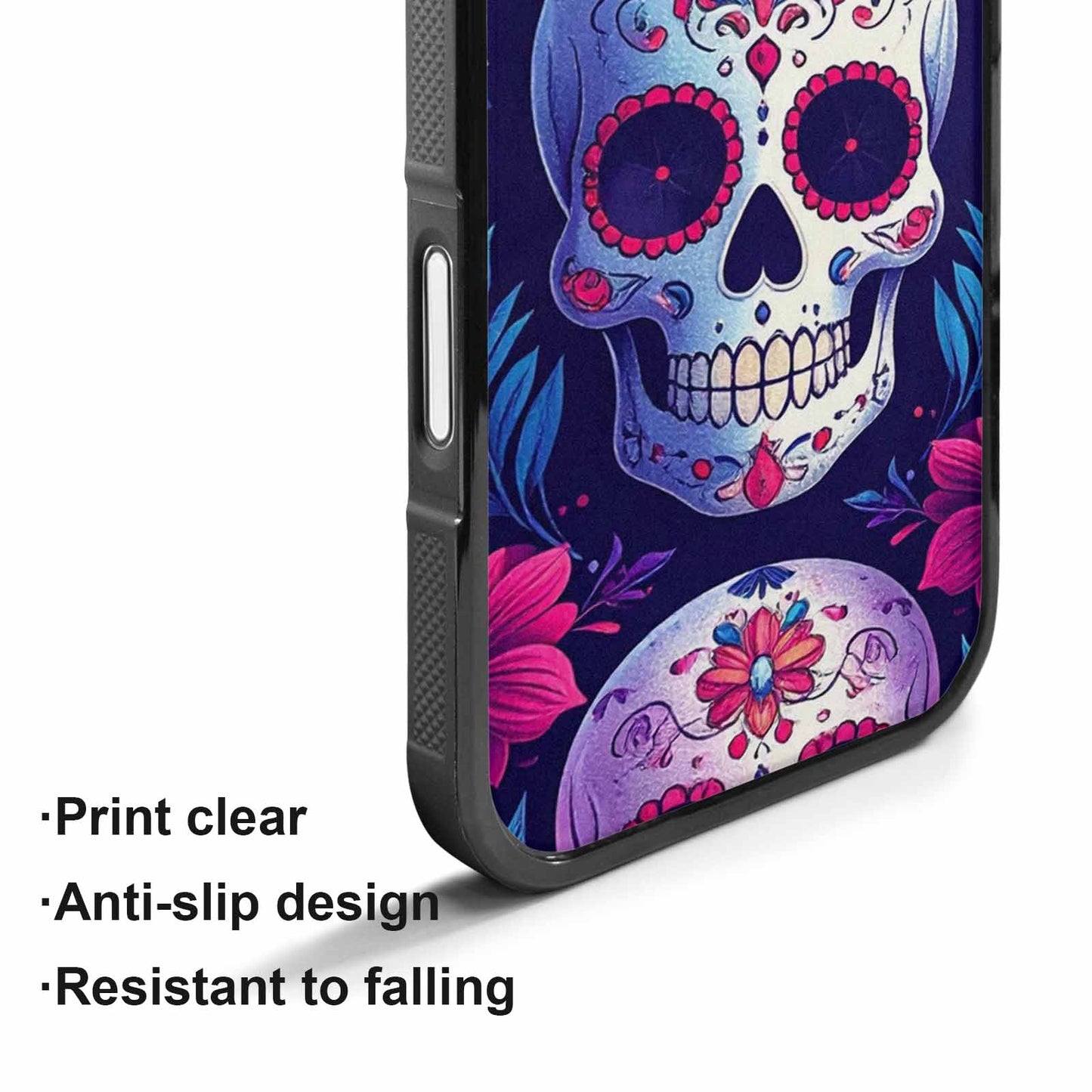 iPhone 17 Case — Skull Dark Art Gothic Print Gothic, Customized Protective Case