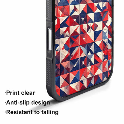 iPhone 17 Air Case — Small American Flag Stars And Galaxy, Custom Made Phone Cover