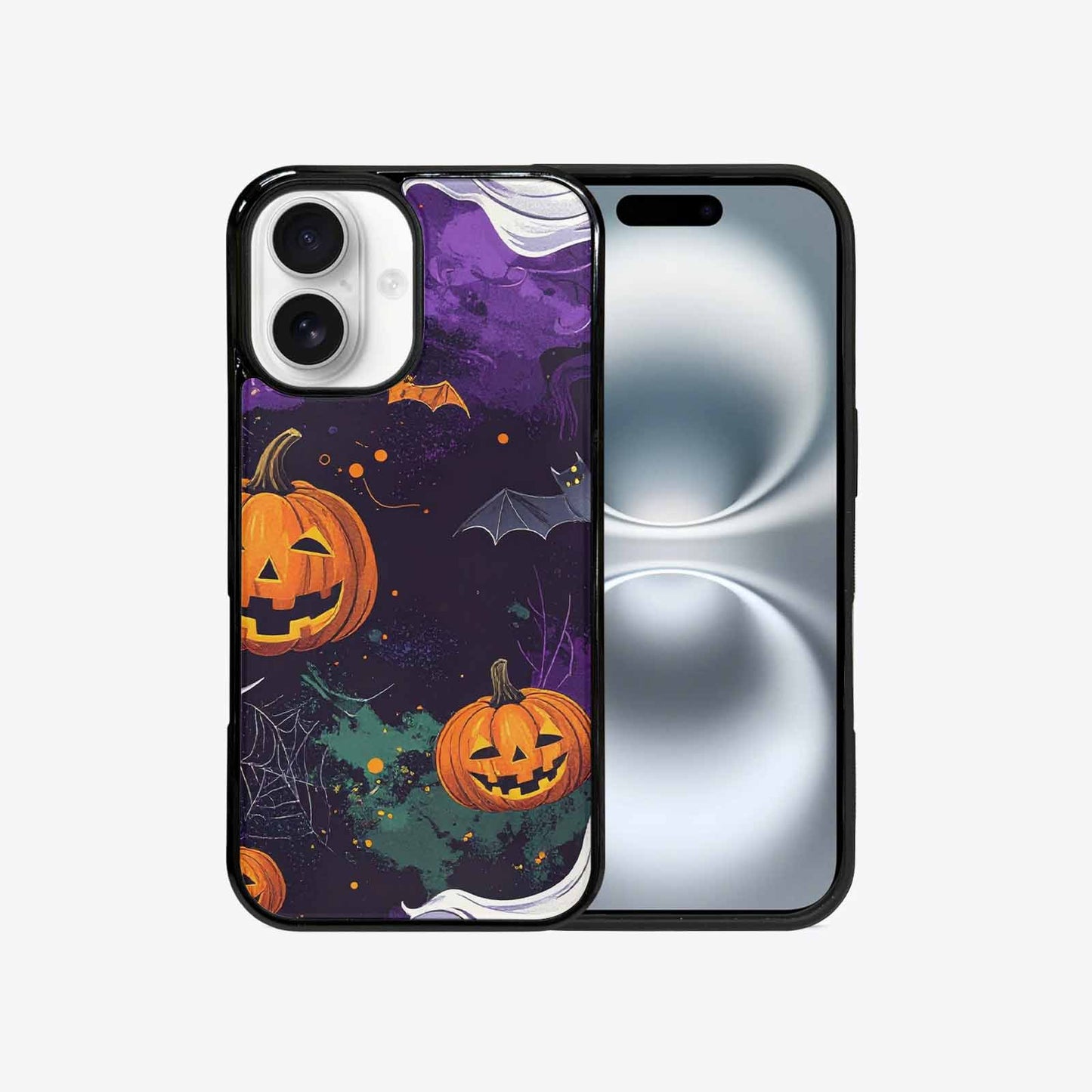 iPhone 16 Case — Halloween Art Print Edge To Edge, Custom Phone Case