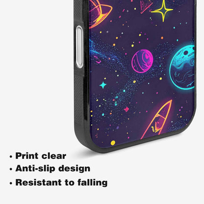 iPhone 16 Plus Case — Space Galaxy Astronaut, Custom Print Case Cover