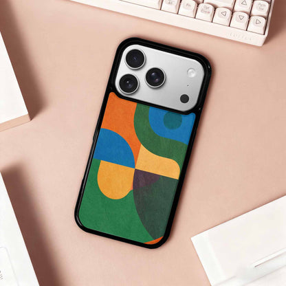 iPhone 17 Pro Case — Memphis Art Pattern Retro Vintage, Original Design Phone Case