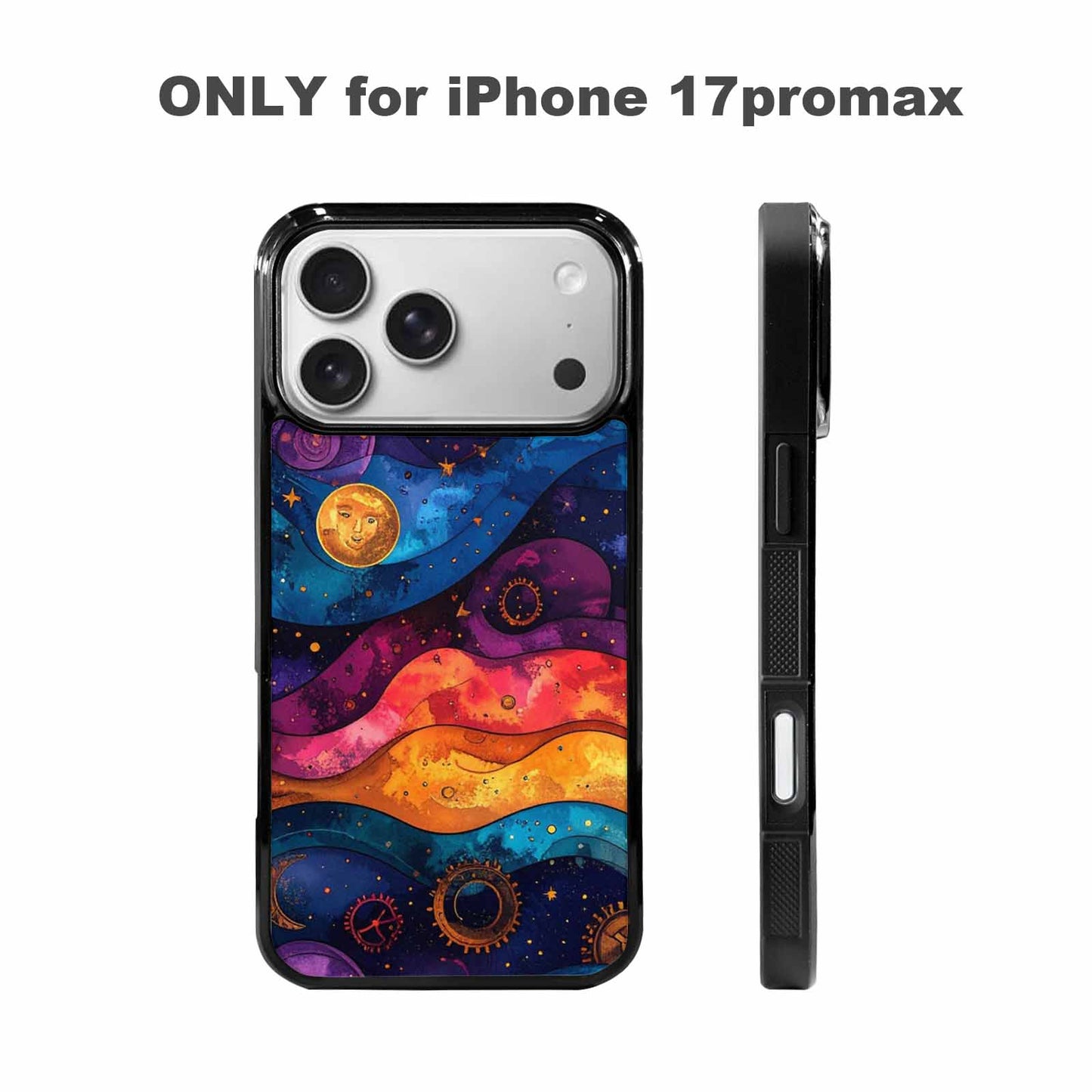 iPhone 17 Pro Max Case — Steampunk Galaxy Space, Customized Protective Case