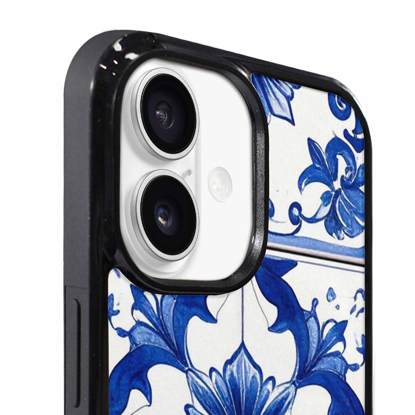 iPhone 17 Case — Talavera Tile Floral, Unique Phone Case Design