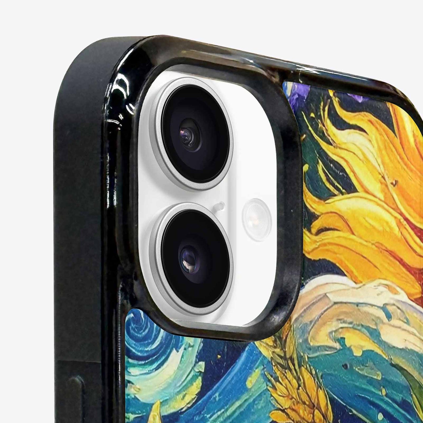 iPhone 16 Case — Blend All Versions Together Melting Together, Custom Printed Phone Case