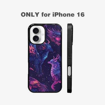 iPhone 16 Case — Galactic Animal Burst, Customized Protective Case