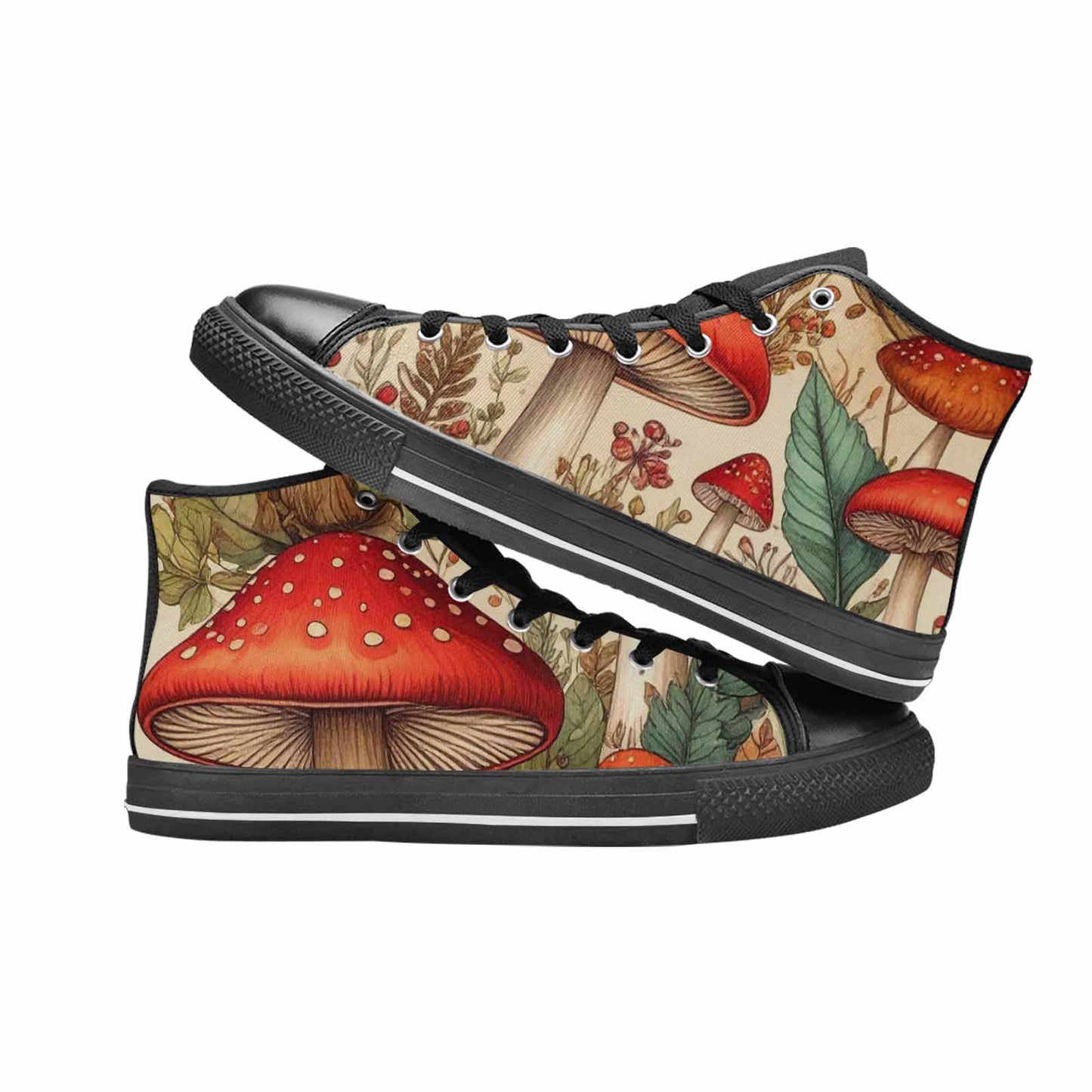 WOMEN'S Mushroom High Top Canvas Y2K Shoes