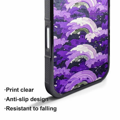 iPhone 17 Air Case — Vivid Camo Genderqueer Pride Camo, Unique Phone Case Design