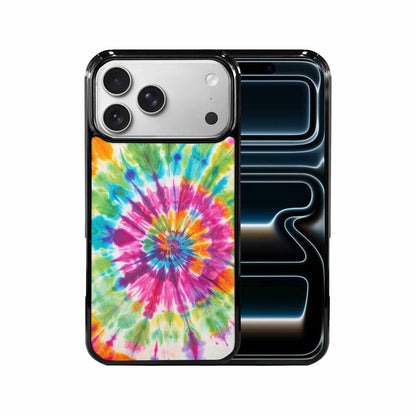 iPhone 17 Pro Max Case — Tie Dye Rainbow Twist Custom Tie, Custom Designed Case Cover
