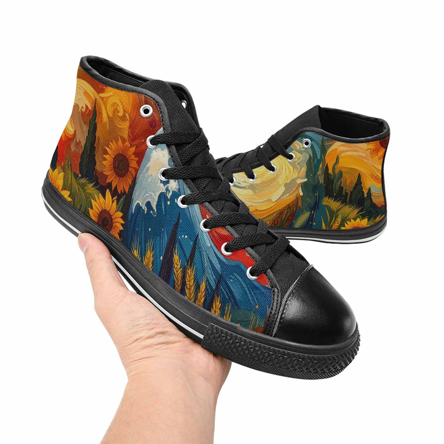 MEN'S Blend All Versions High Top Canvas Dreamcore Sneakers