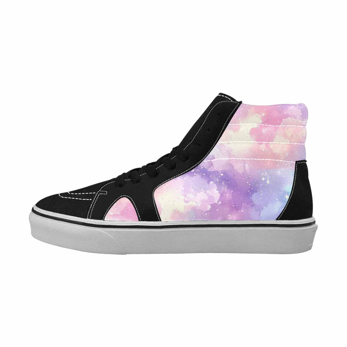 MEN'S Galaxy Art - High Top Canvas Grunge Custom Shoes