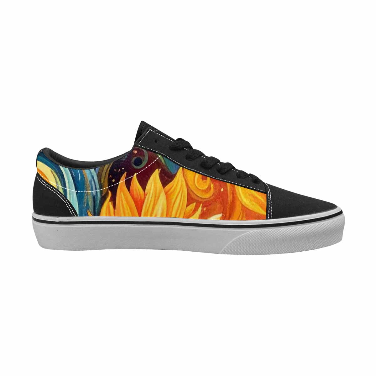 WOMEN'S Blend All Versions Canvas Lace-Up Surreal Custom Sneakers