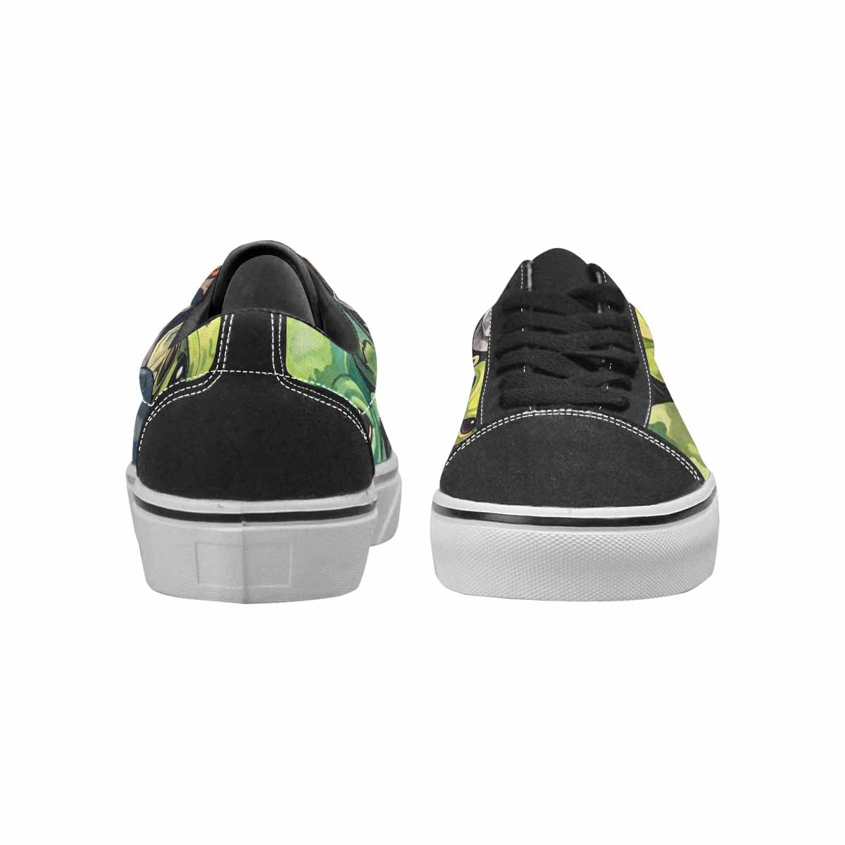 WOMEN'S Aliens × Camo Aliens Lace-Up Canvas Aesthetic Custom Shoes