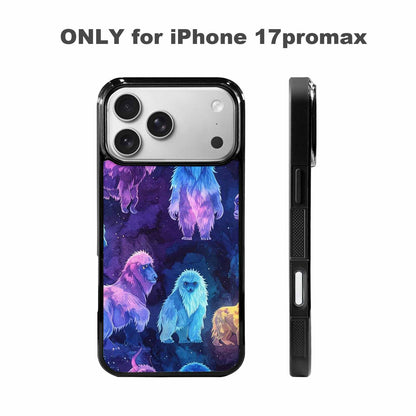 iPhone 17 Pro Max Case — Watercolor Cryptid Folklore Watercolor Abstract, Custom Print Case Cover