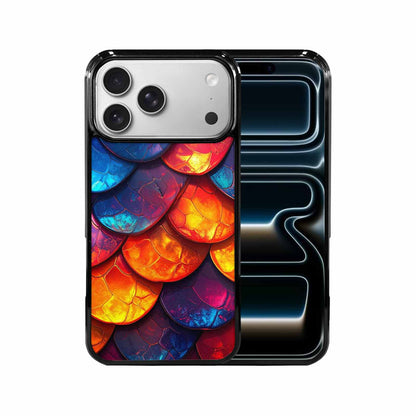 iPhone 17 Pro Max Case — Snake Print Dark Seamless Animal Print, Custom Phone Case