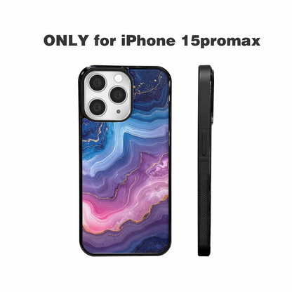 iPhone 15 Pro Max Case — Marble Galaxy, Unique Phone Case Design