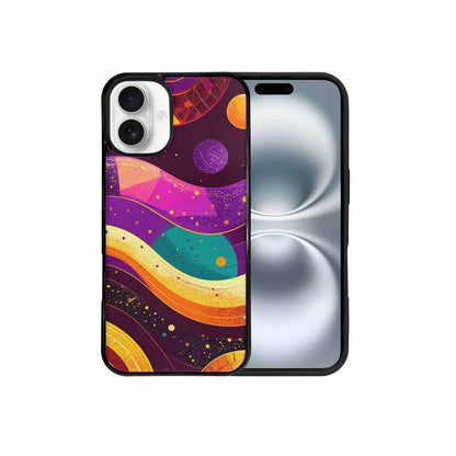 iPhone 16 Plus Case — 1970s Disco Art Pattern, Custom Designed Case Cover