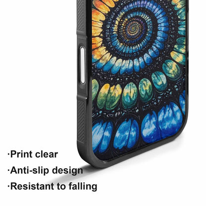 iPhone 17 Case — Tie Dye Swirls (black Tie Dye, Unique Phone Case Design