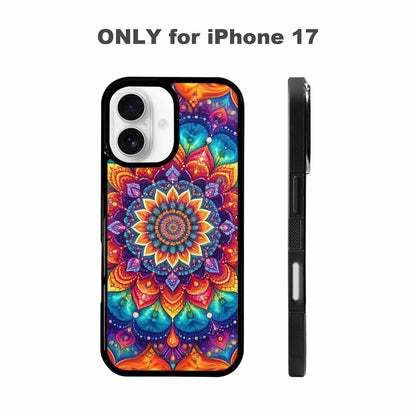 iPhone 17 Case — Tie Dye Mandala Art Tie Dye, Custom Phone Case